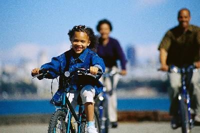 girl on bike